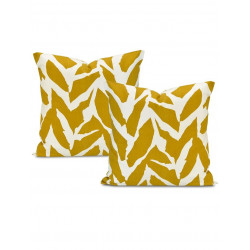 Sahara Desert Printed Cotton Cushion Cover (Pair)