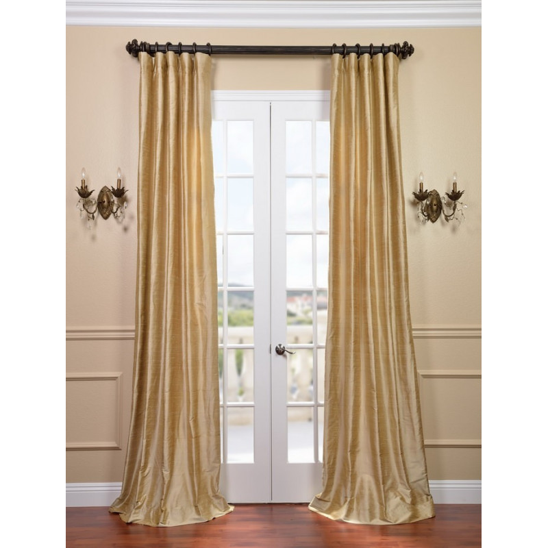 dupioni silk curtains