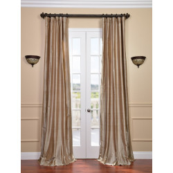 Cairo Dune Silk Stripe Curtain