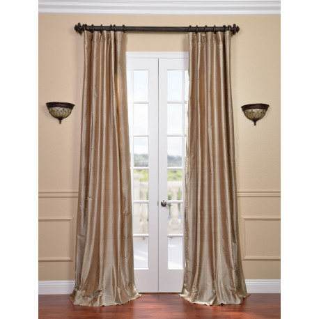 Cairo Dune Silk Stripe Curtain