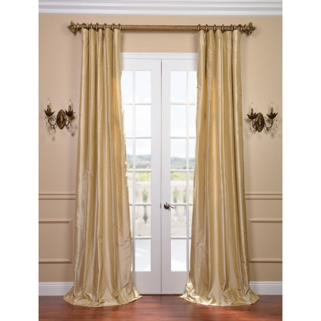 Cyprus Silk Taffeta Stripe Curtain