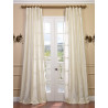 Pearl Textured Dupioni Silk Curtain