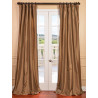 Gold Nugget Faux Silk Taffeta Curtain