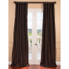 Java Blackout Faux Silk Taffeta Curtain