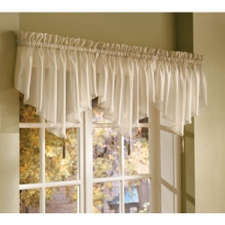 Classic Voile Ascot Valance