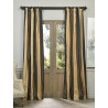 Madrid Faux Silk Taffeta Stripe Curtain