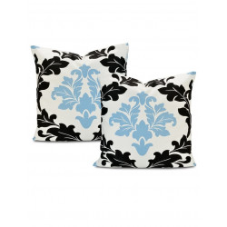 Deauville Printed Cotton Cushion Cover (Pair)