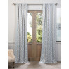 Casablanca Teal Blackout Curtain