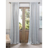 Casablanca Teal Blackout Curtain