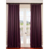 Aubergine Doublewide Blackout Curtain