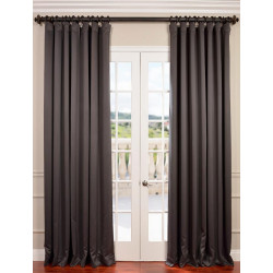 Anthracite Grey Doublewide Blackout Curtain