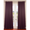 Aubergine Grommet Doublewide Blackout Curtain