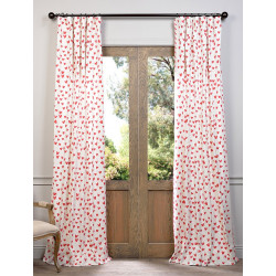 Sweethearts Printed Cotton Curtain