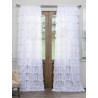 Amelia Layered Ruffle Sheer Curtain