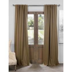 Dark Olive Green Blackout Curtain