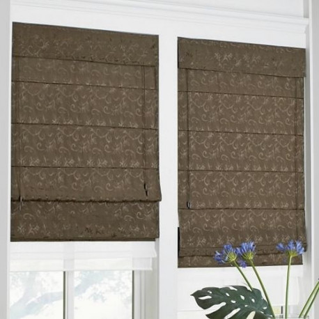 Double Roman Shade - Curtain-Drapery.com