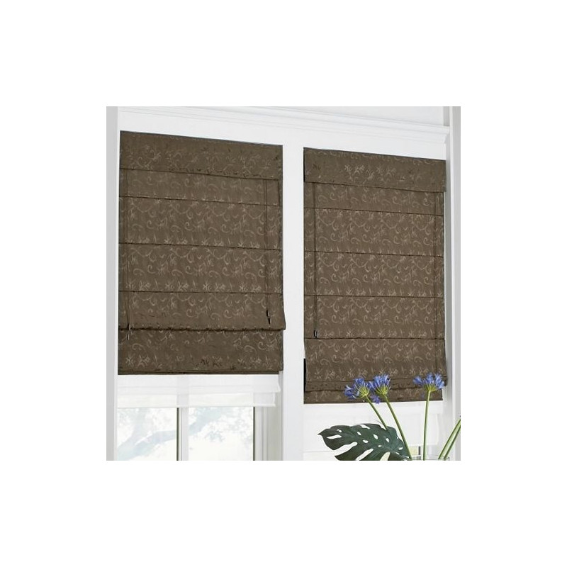 Double Roman Shade - Curtain-Drapery.com