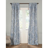 Tea Time China Blue Blackout Curtain