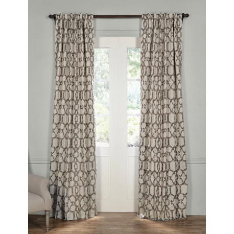 Imperial Fossil Beige Blackout Curtain