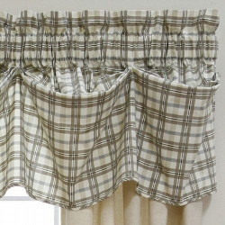 Miller Collection Highlander Tuck Pattern Valance