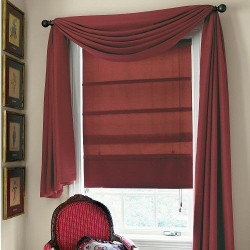 Microfiber Scarf Valance