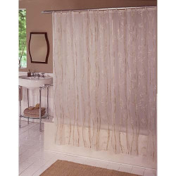 Bamboo Vinyl Shower Curtain