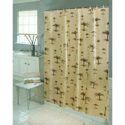 Palm Tree Eva Vinyl Shower Curtain