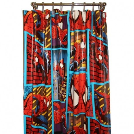 spiderman-shower-curtain