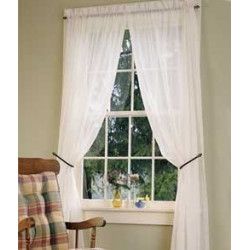 Cotton Voile Tailored Curtains