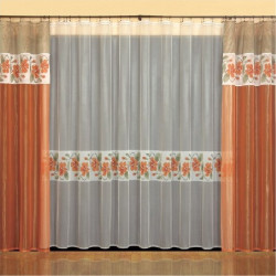 Nasturcje curtain set