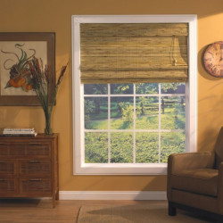 Natural Kona Bamboo Roman Shade