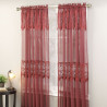 Carie Sheer Panel With Attached Valance 