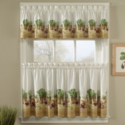 Herb Kitchen Curtains 