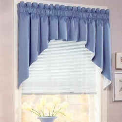 Cotton Duck Curtain Top Treatments