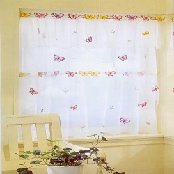 Butterfly Kitchen Curtain